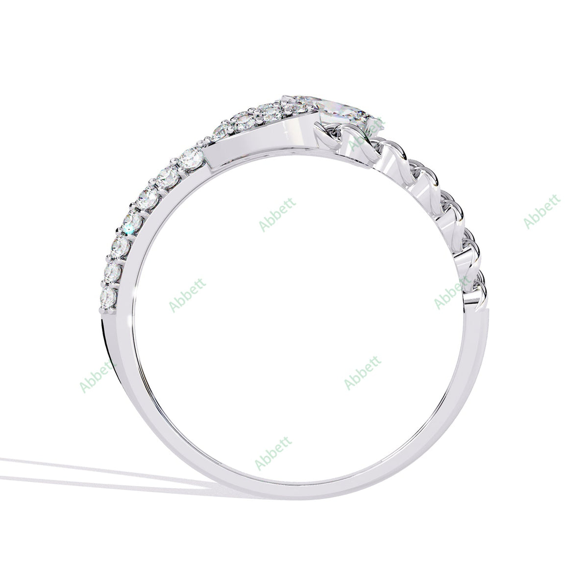 Bypass Engagement Ring ENBY1189