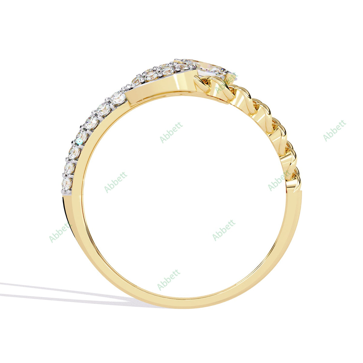 Bypass Engagement Ring ENBY1189
