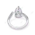 Load image into Gallery viewer, Curved Engagement Ring ENCU1130

