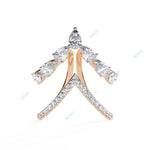 Load image into Gallery viewer, Curved Engagement Ring ENCU1180
