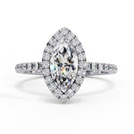 Load image into Gallery viewer, Halo Engagement Ring ENHA1054
