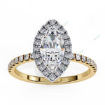 Load image into Gallery viewer, Halo Engagement Ring ENHA1054
