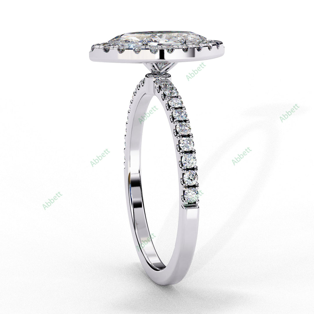 Halo Engagement Ring ENHA1054