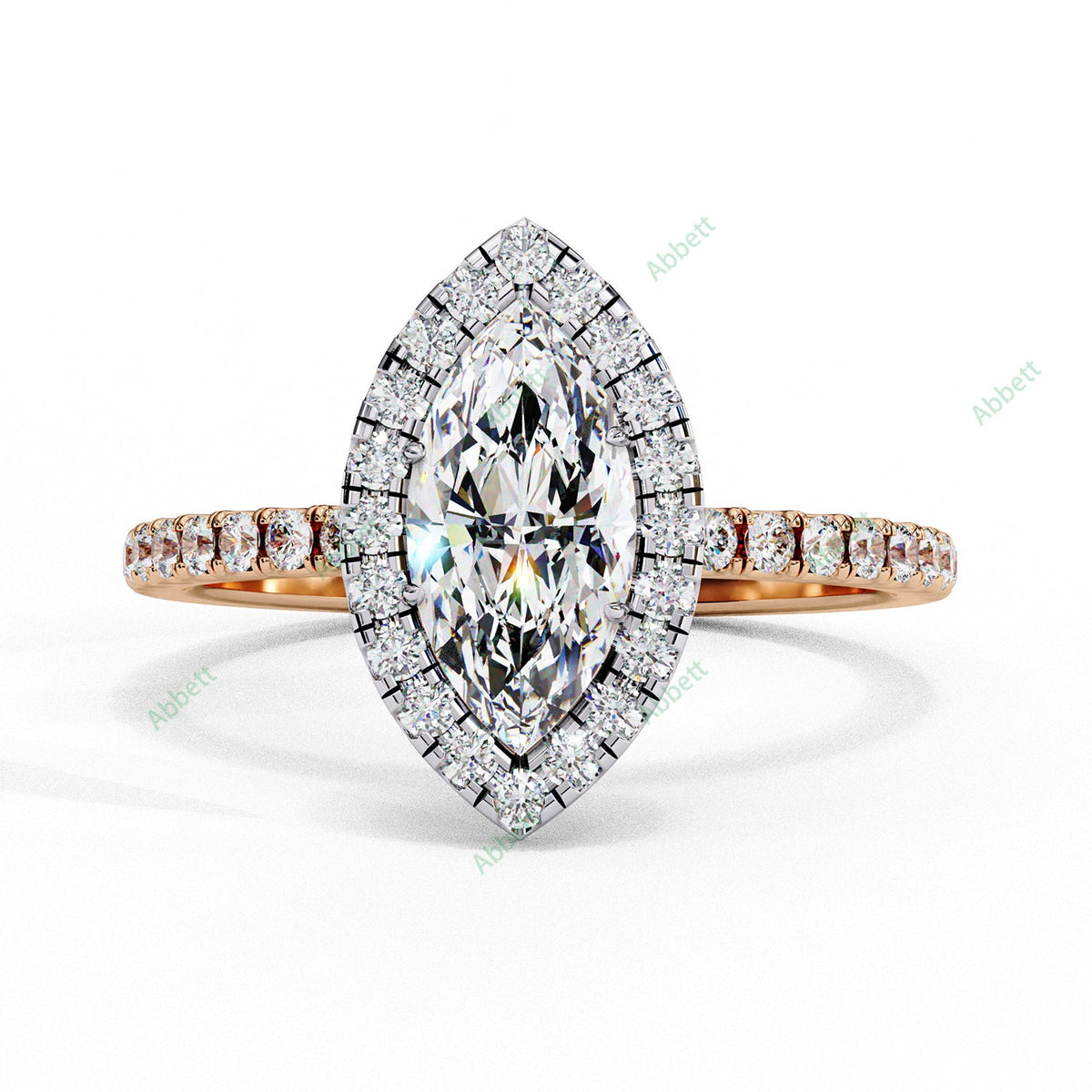 Halo Engagement Ring ENHA1054