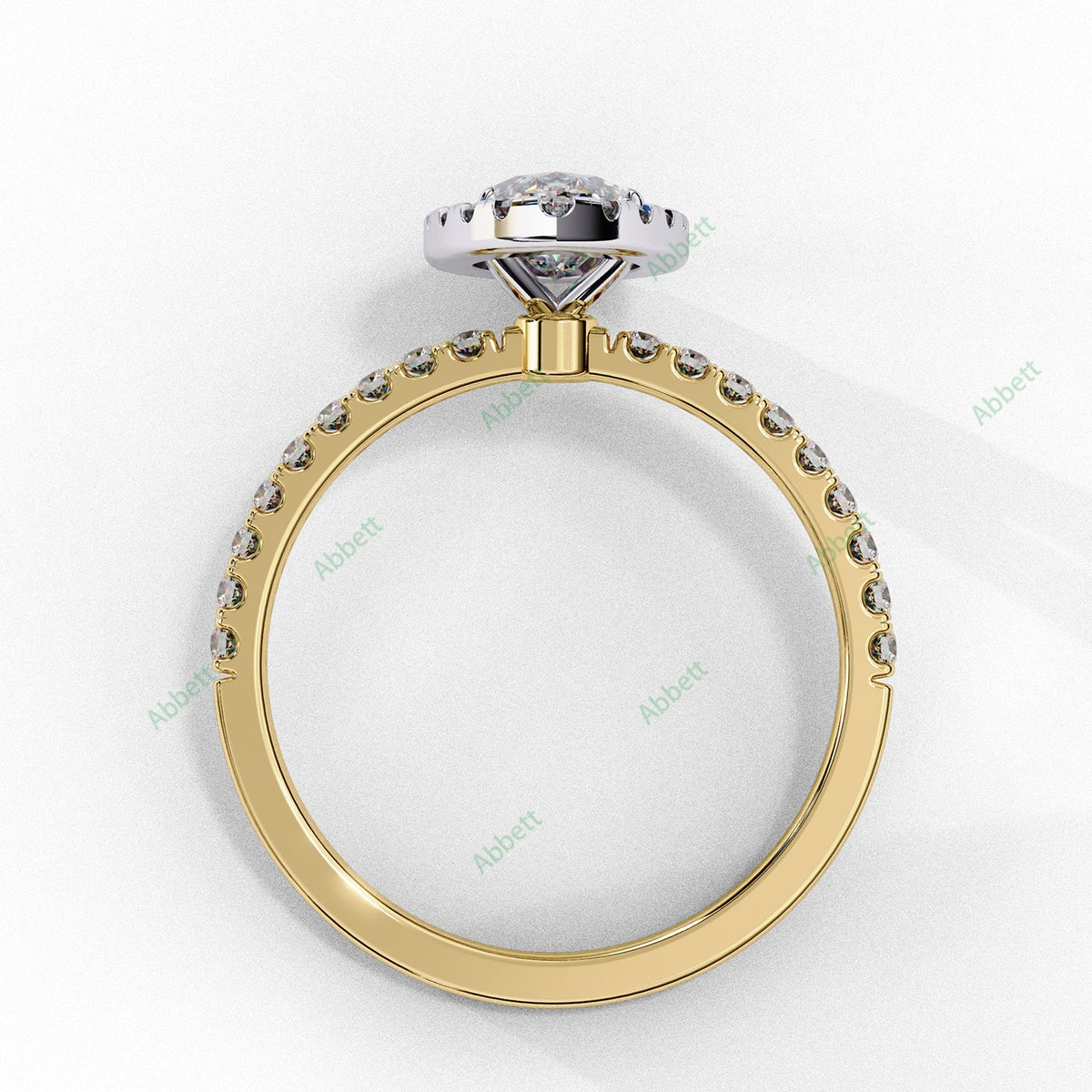Halo Engagement Ring ENHA1054