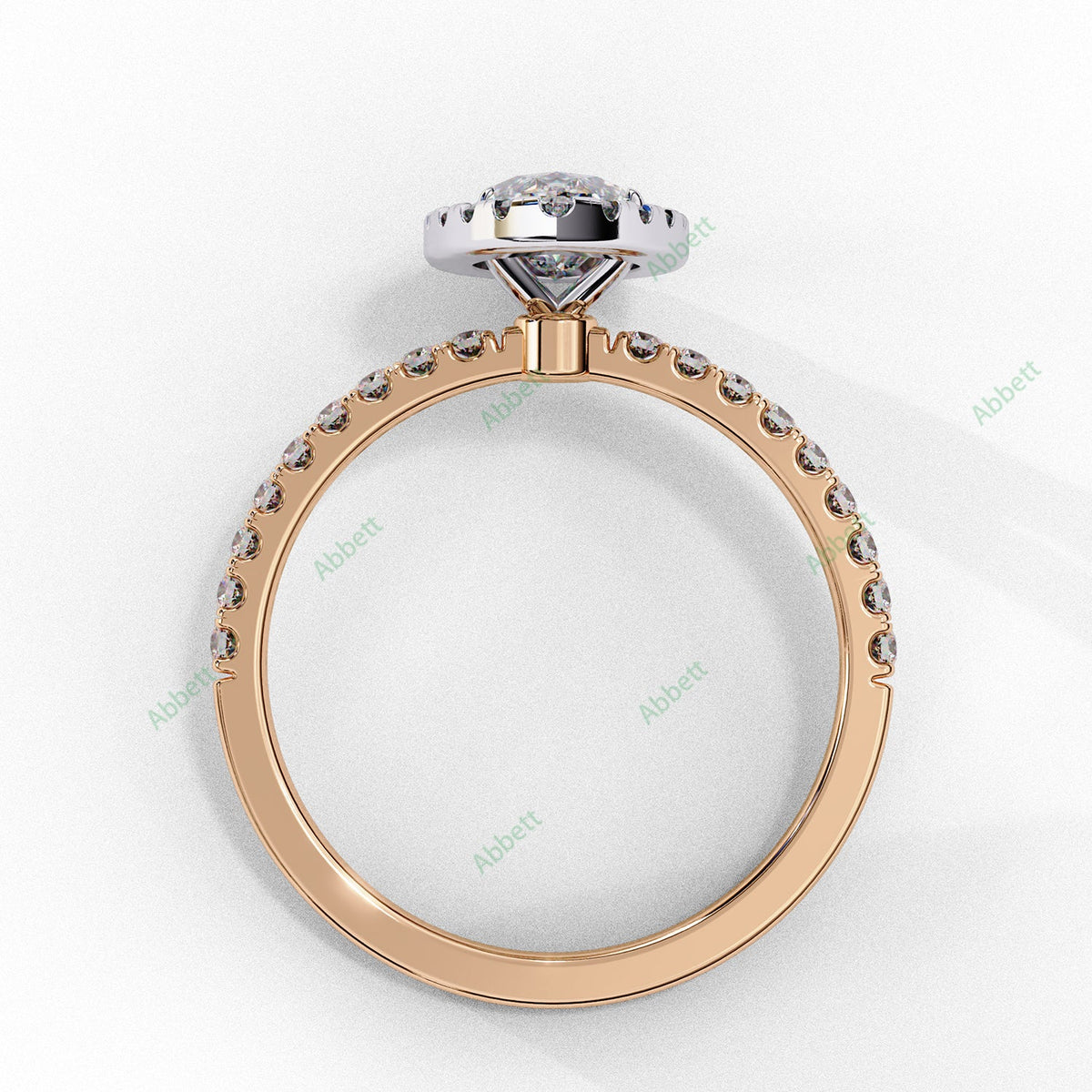 Halo Engagement Ring ENHA1054