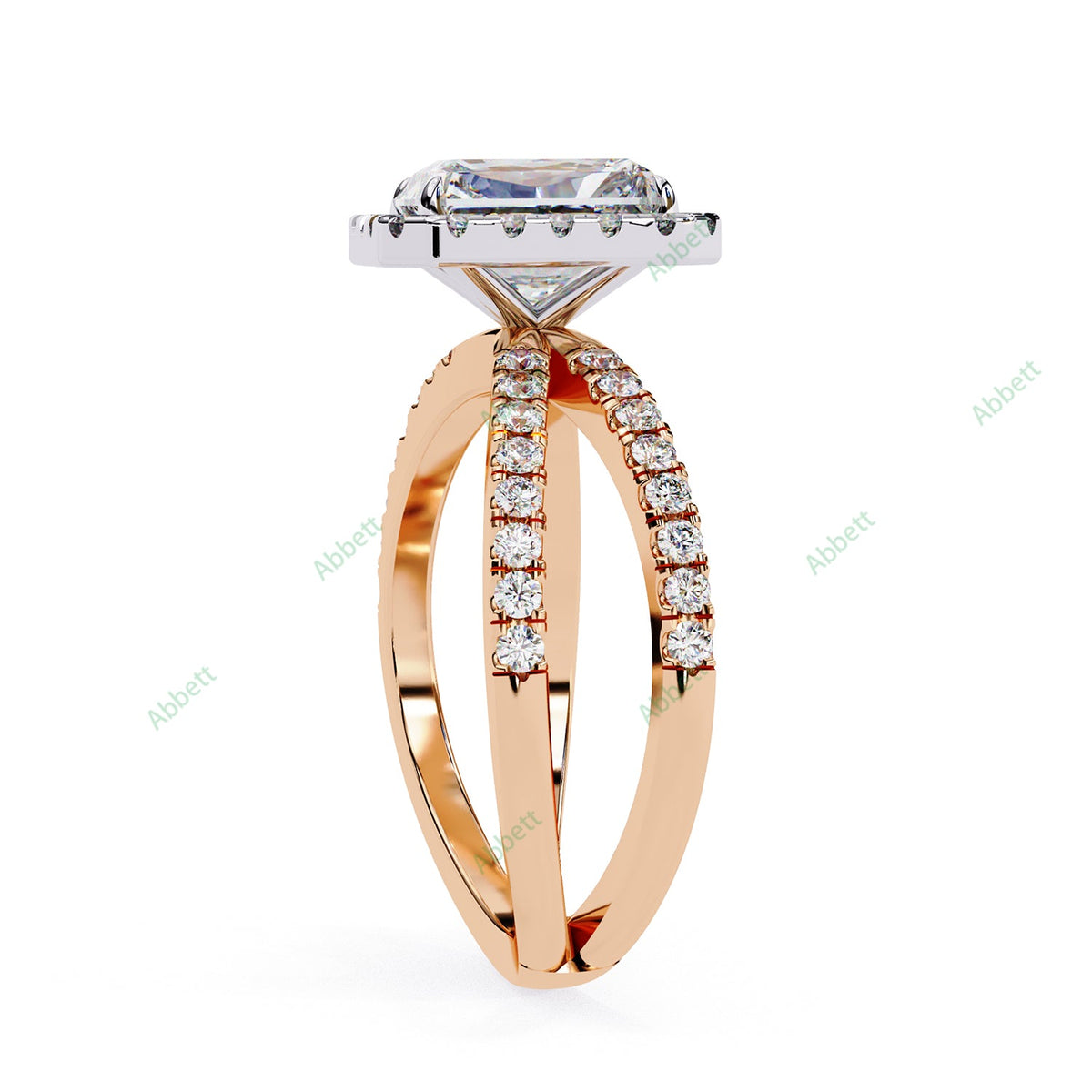 Halo Engagement Ring ENHA1086