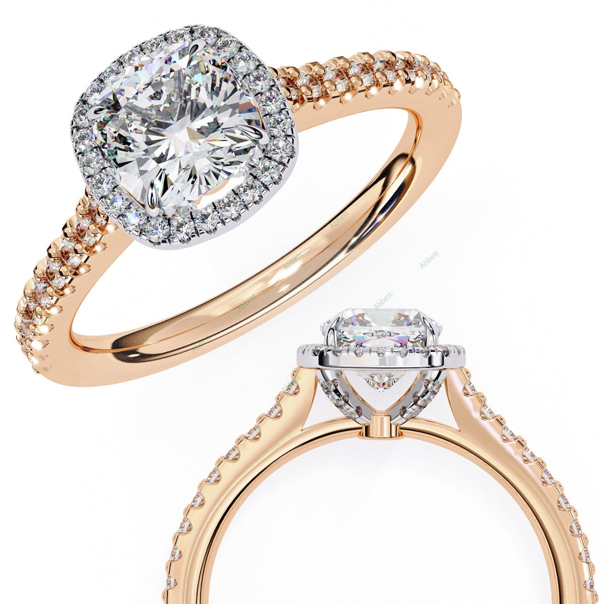 Halo Engagement Ring ENHA1103