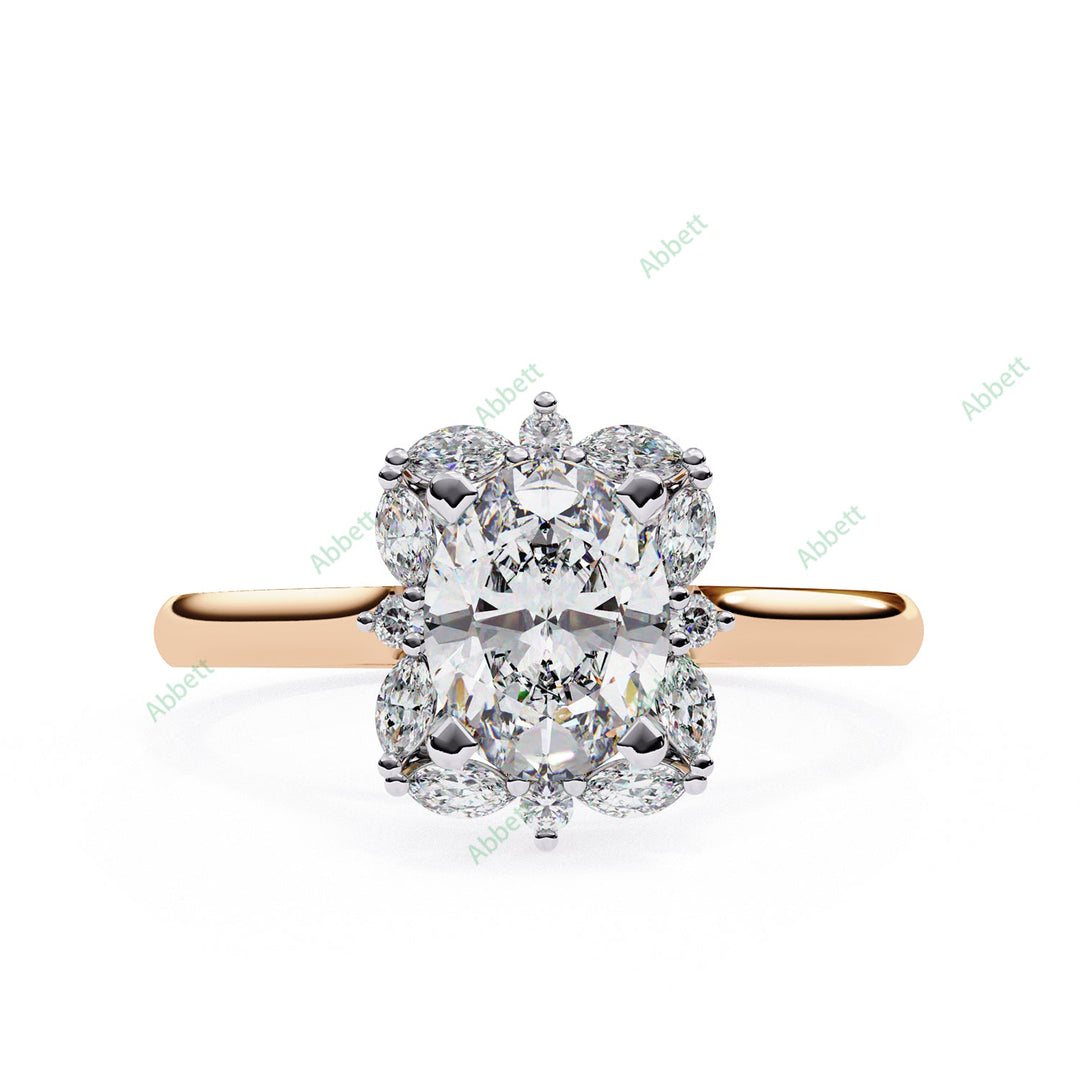 Halo Engagement Ring ENHA1111