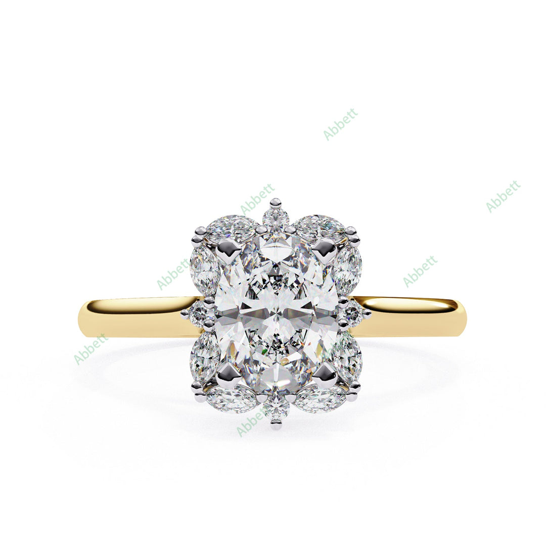 Halo Engagement Ring ENHA1111