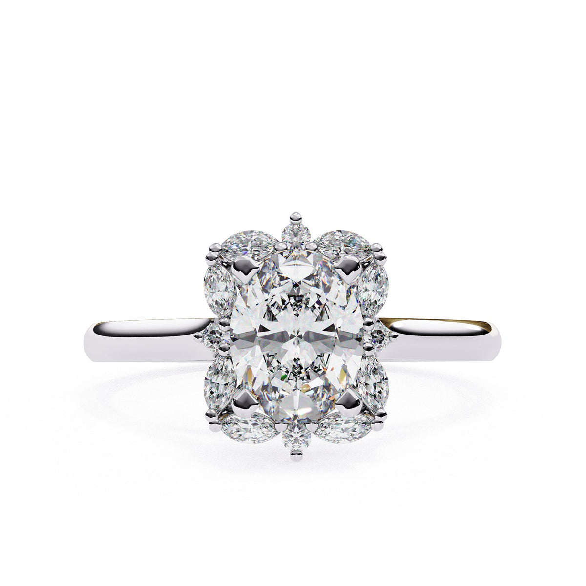 Halo Engagement Ring ENHA1111