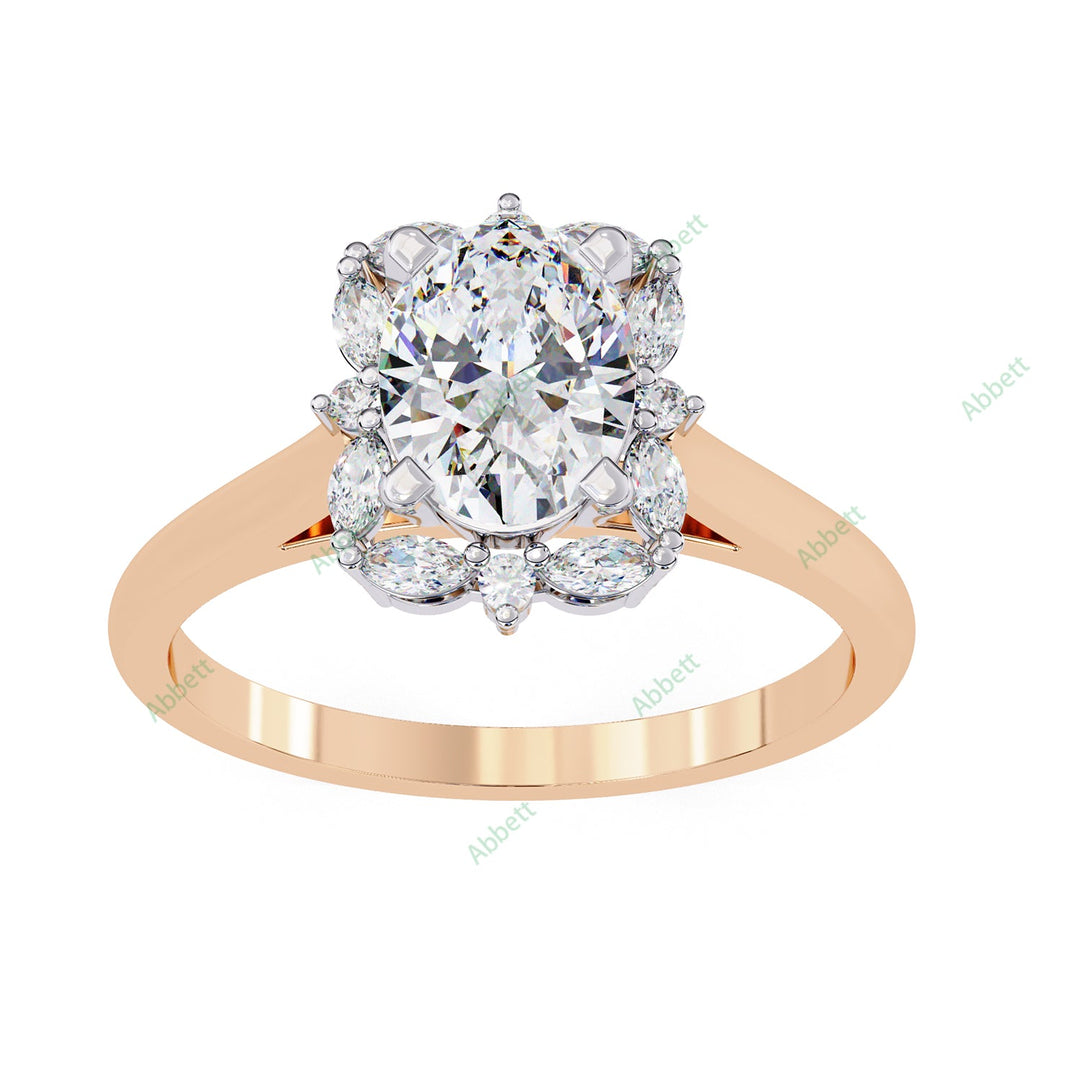 Halo Engagement Ring ENHA1111