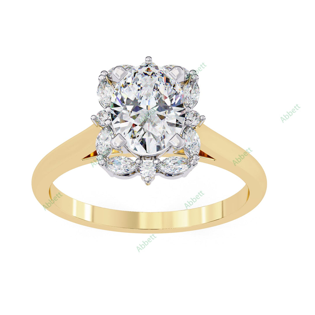 Halo Engagement Ring ENHA1111