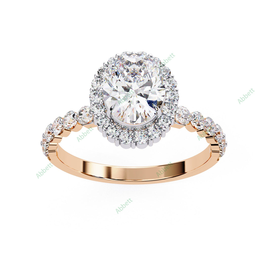 Halo Engagement Ring ENHA1112