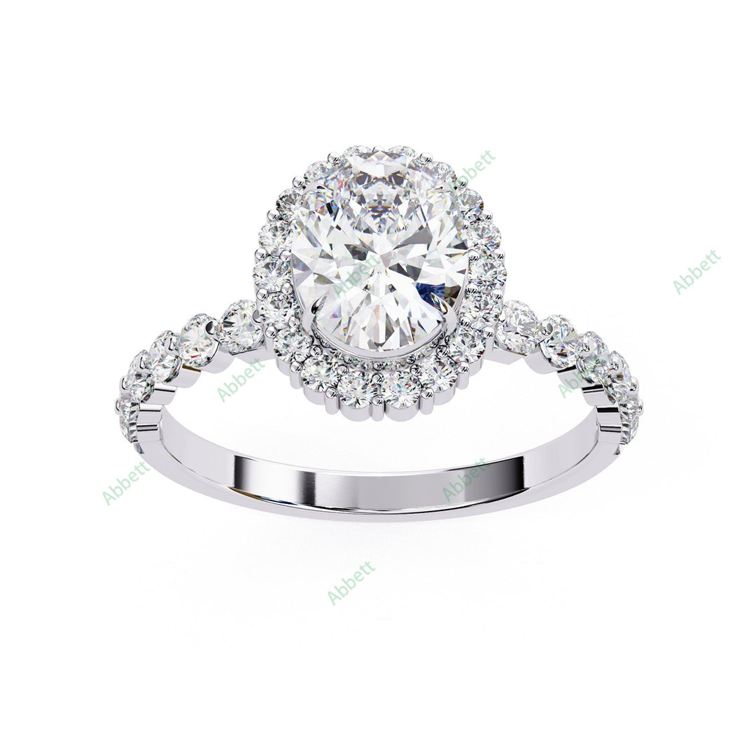 Halo Engagement Ring ENHA1112