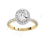 Load image into Gallery viewer, Halo Engagement Ring ENHA1112
