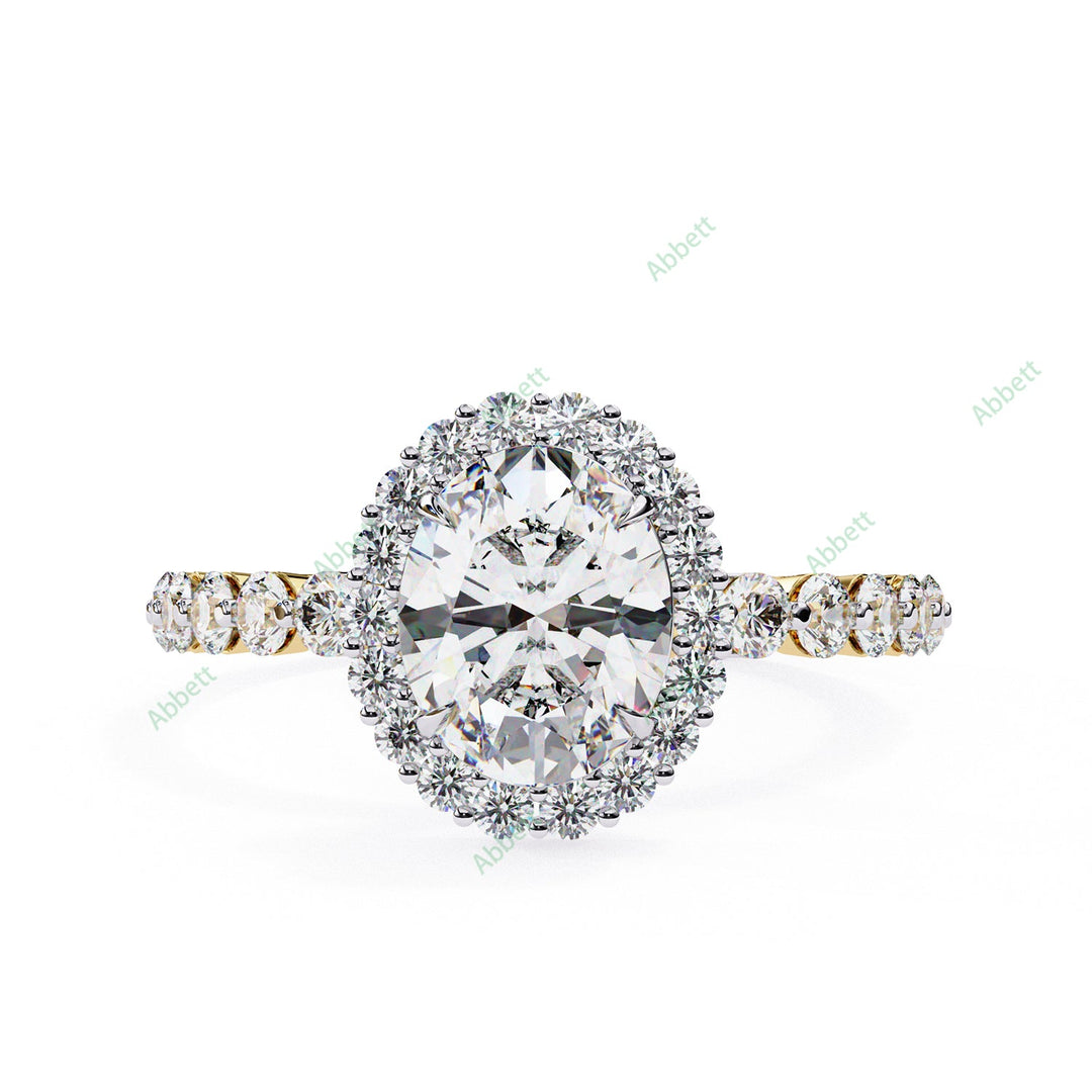 Halo Engagement Ring ENHA1112