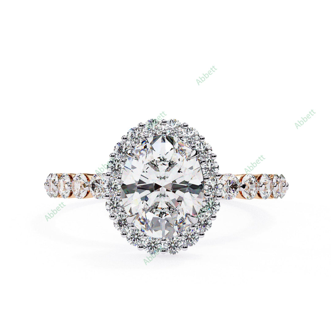 Halo Engagement Ring ENHA1112