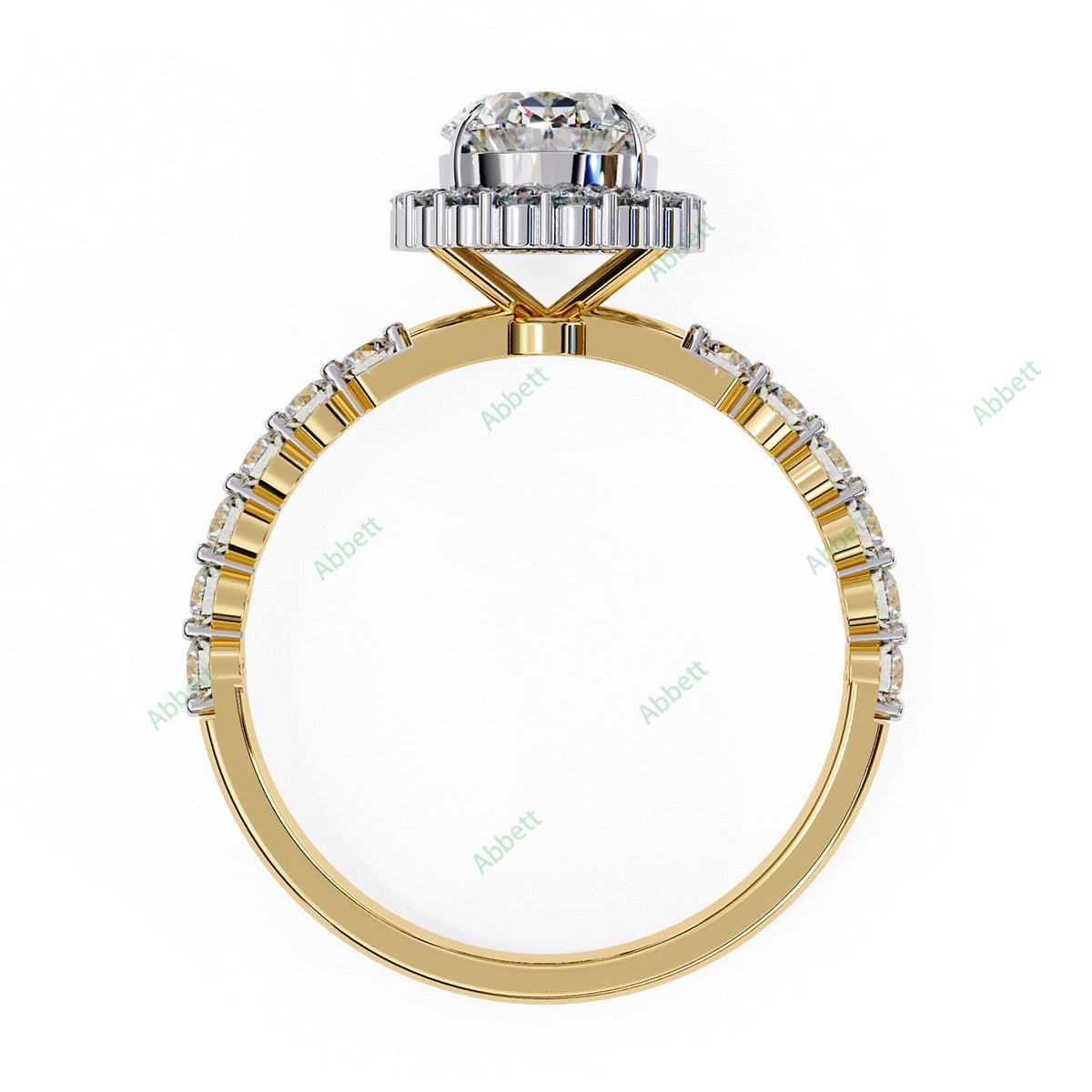 Halo Engagement Ring ENHA1112