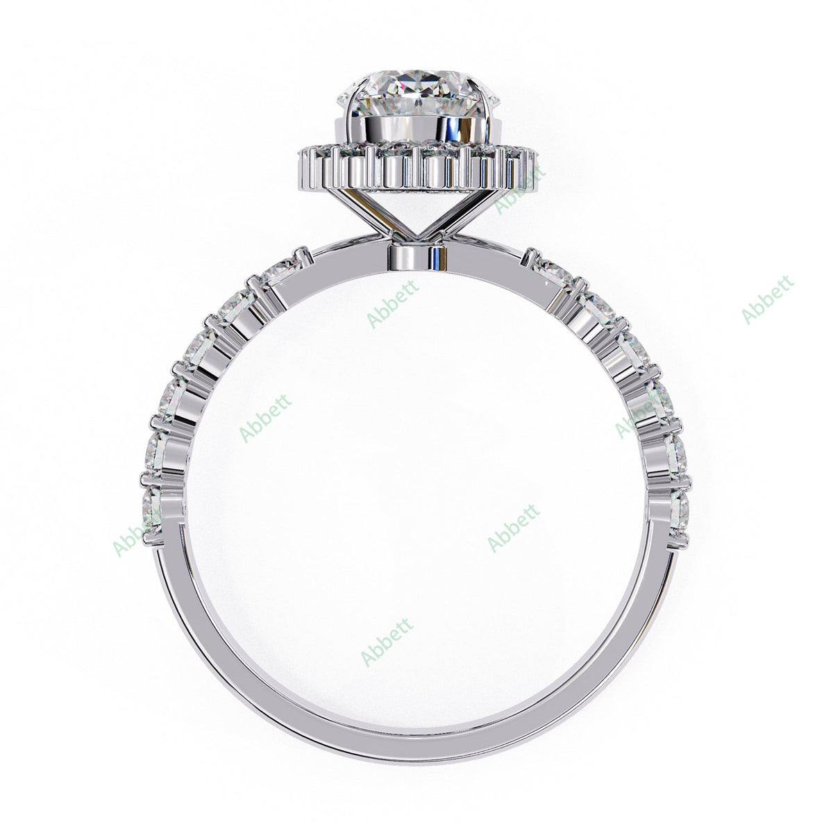 Halo Engagement Ring ENHA1112