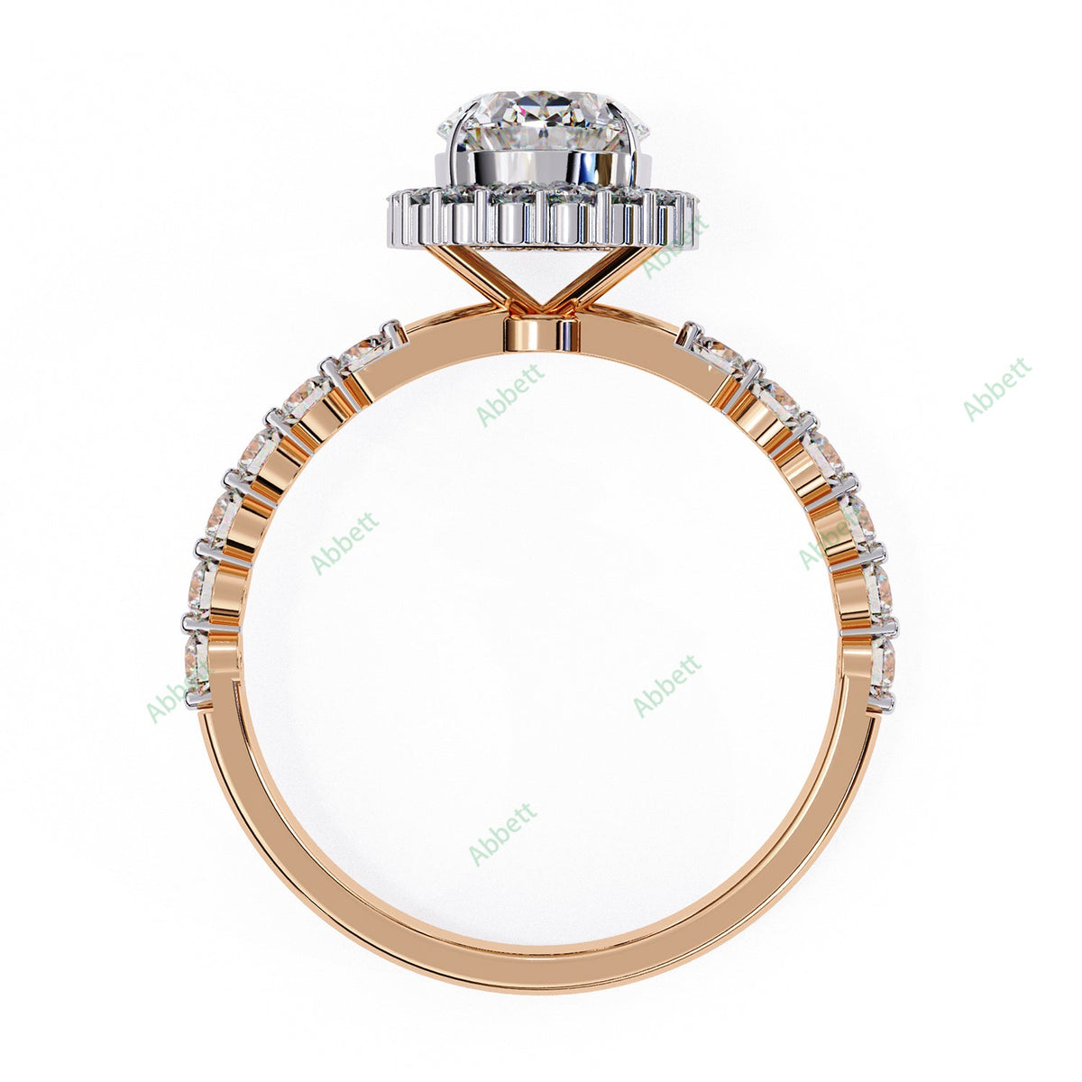 Halo Engagement Ring ENHA1112