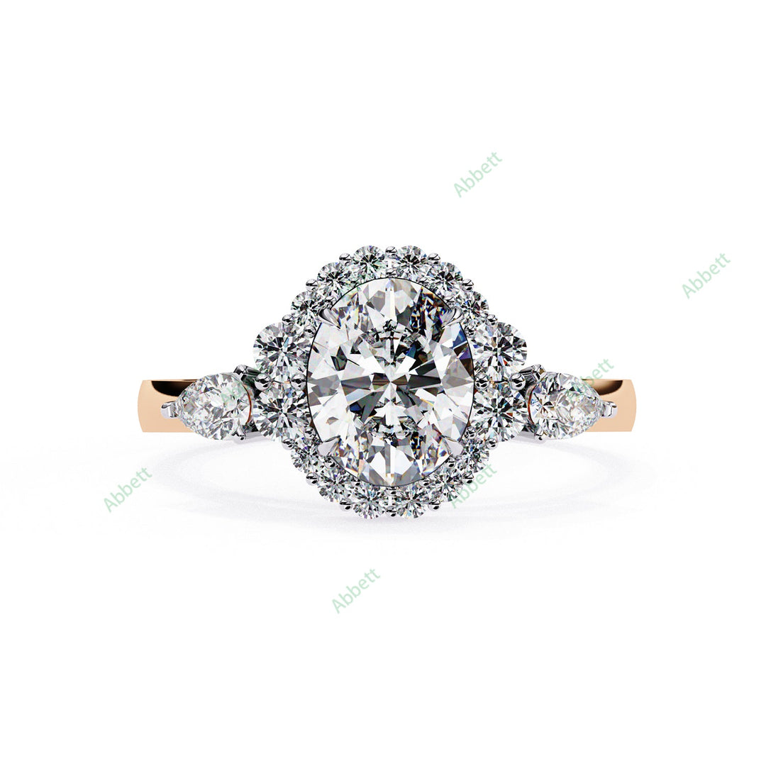 Halo Engagement Ring ENHA1113