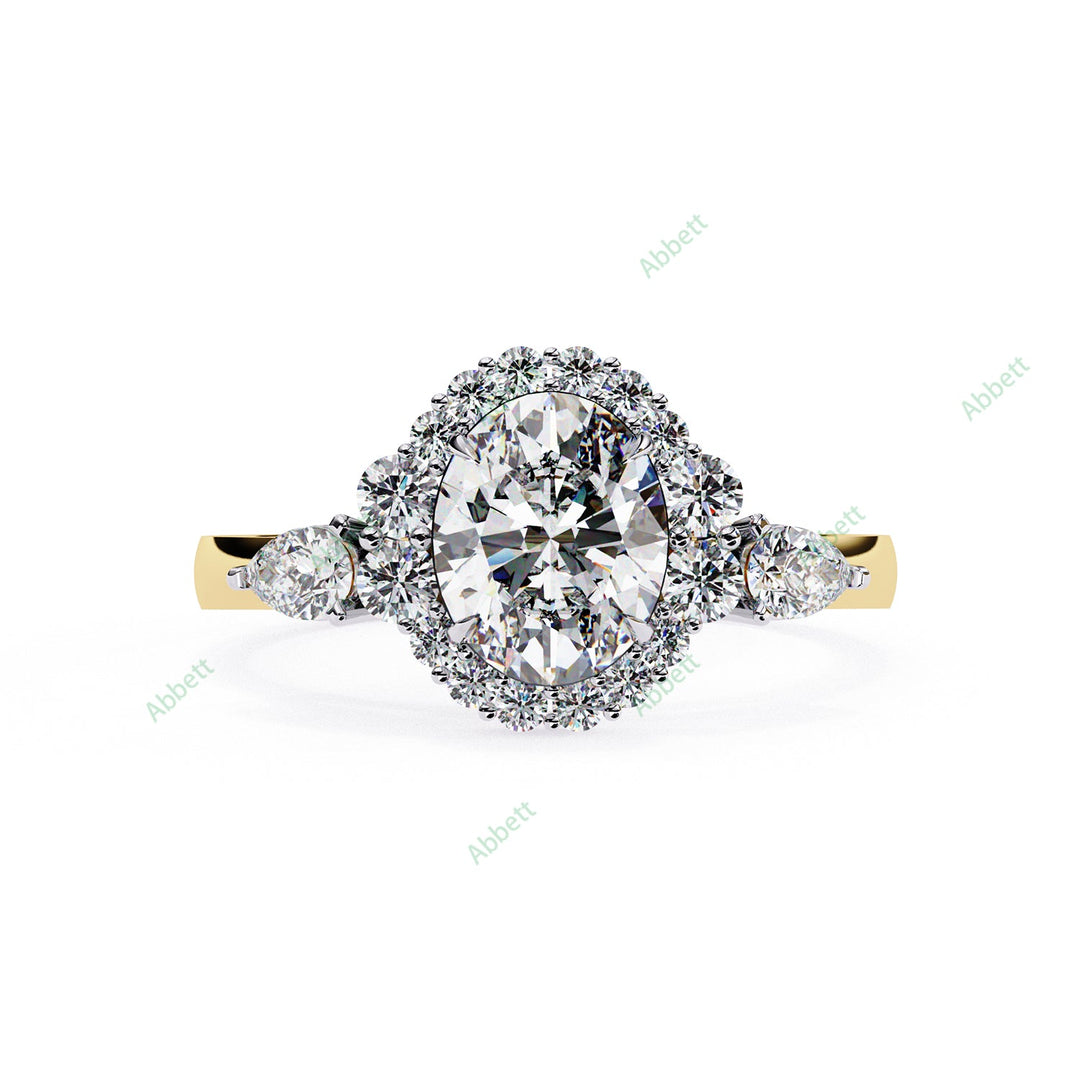 Halo Engagement Ring ENHA1113