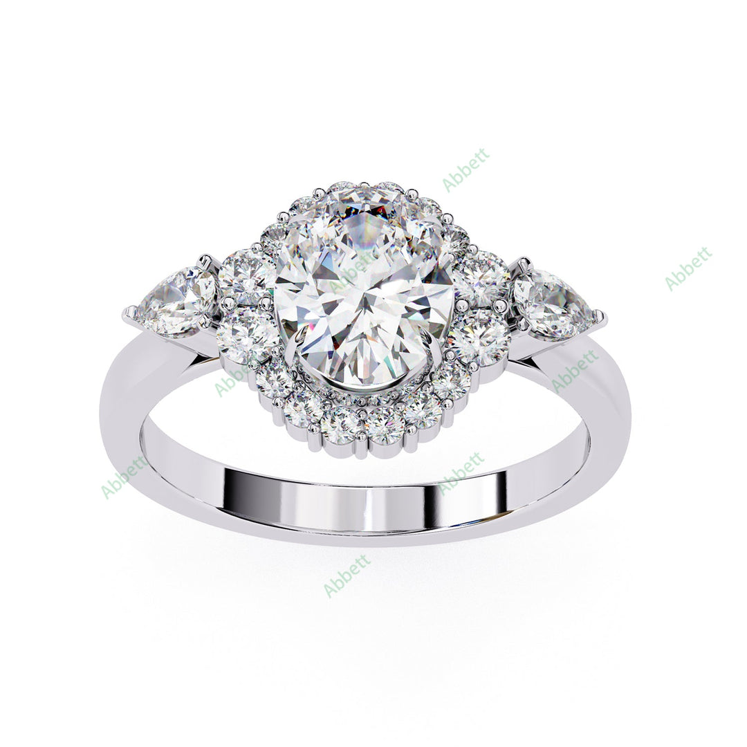 Halo Engagement Ring ENHA1113