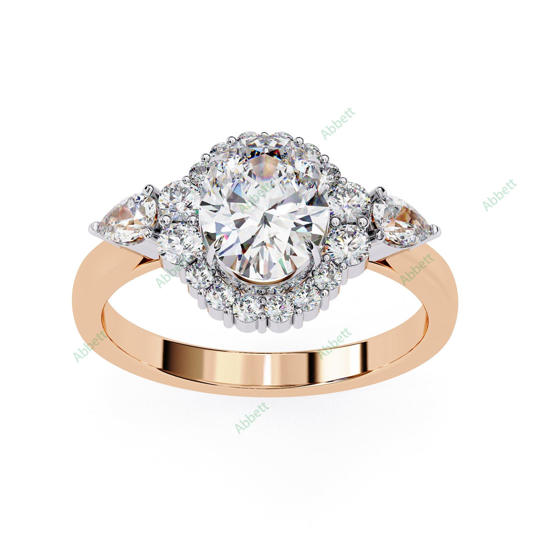 Halo Engagement Ring ENHA1113