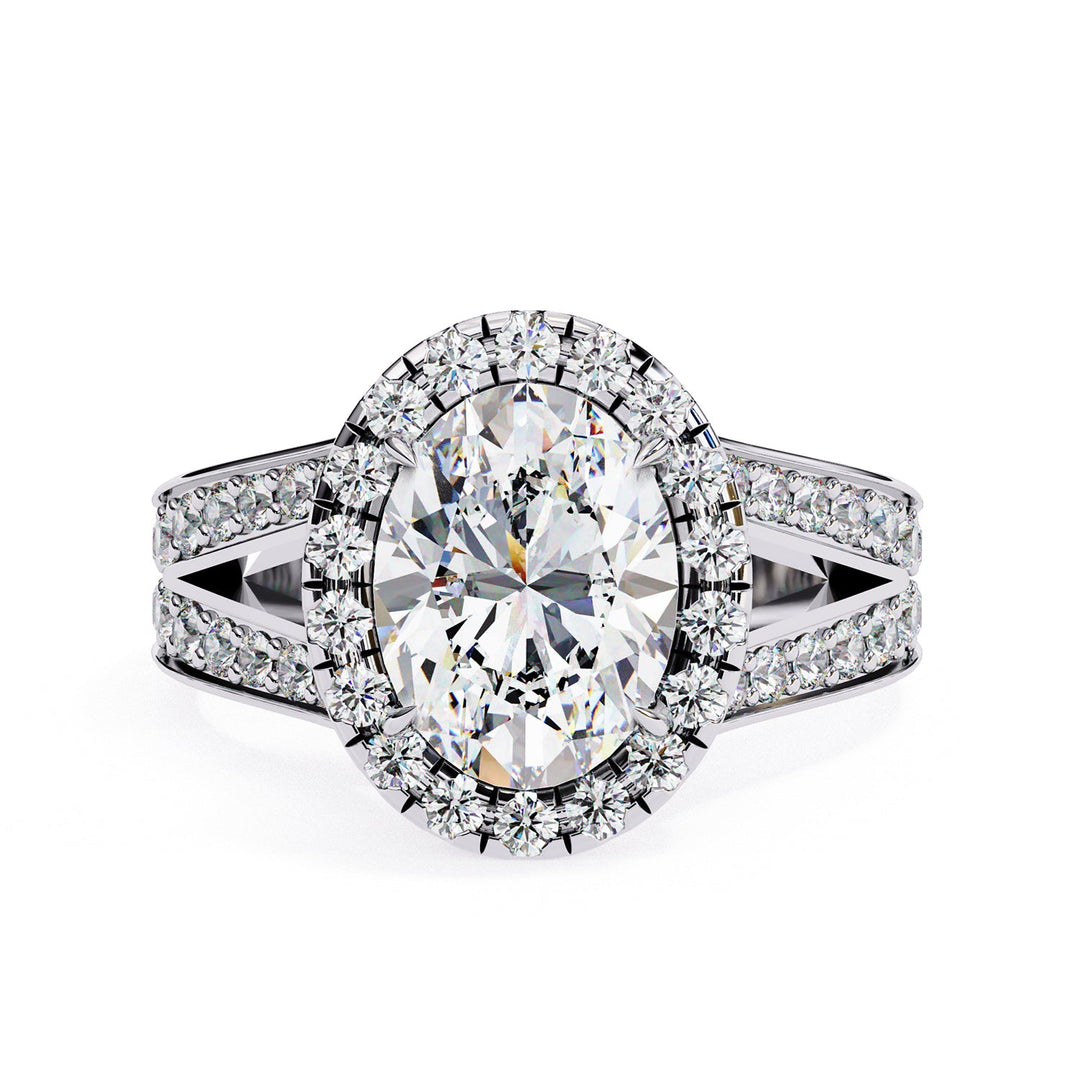 Halo Engagement Ring ENHA1124