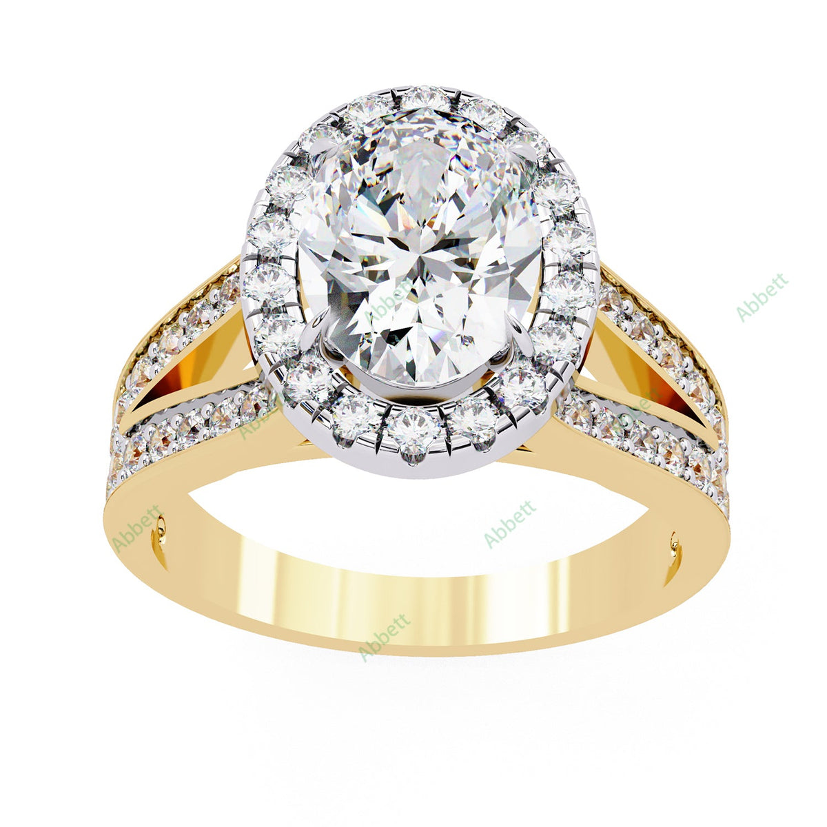 Halo Engagement Ring ENHA1124