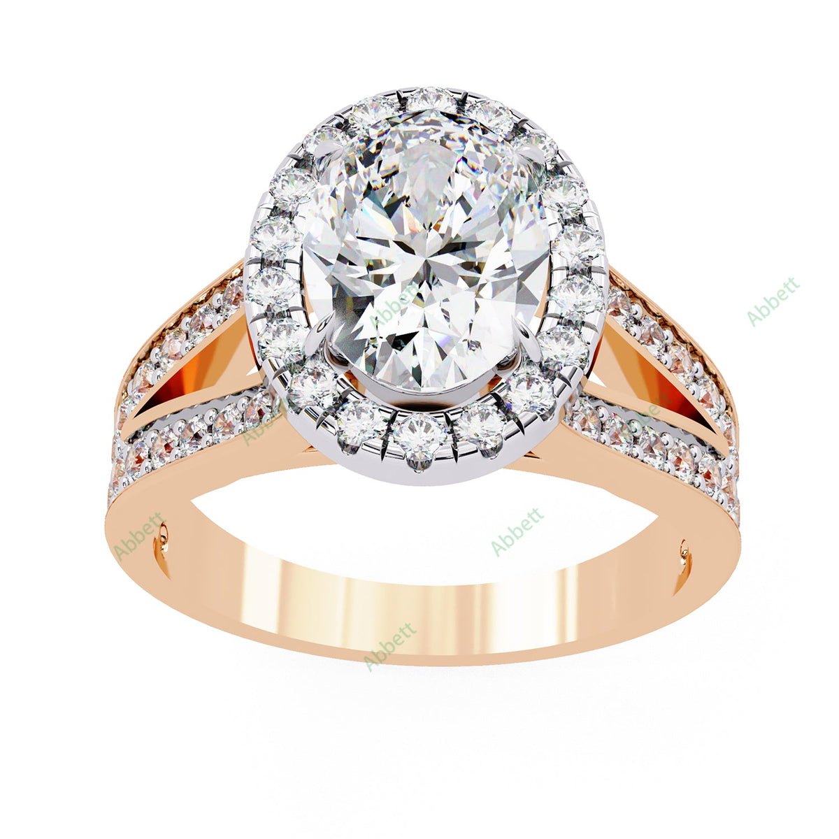 Halo Engagement Ring ENHA1124