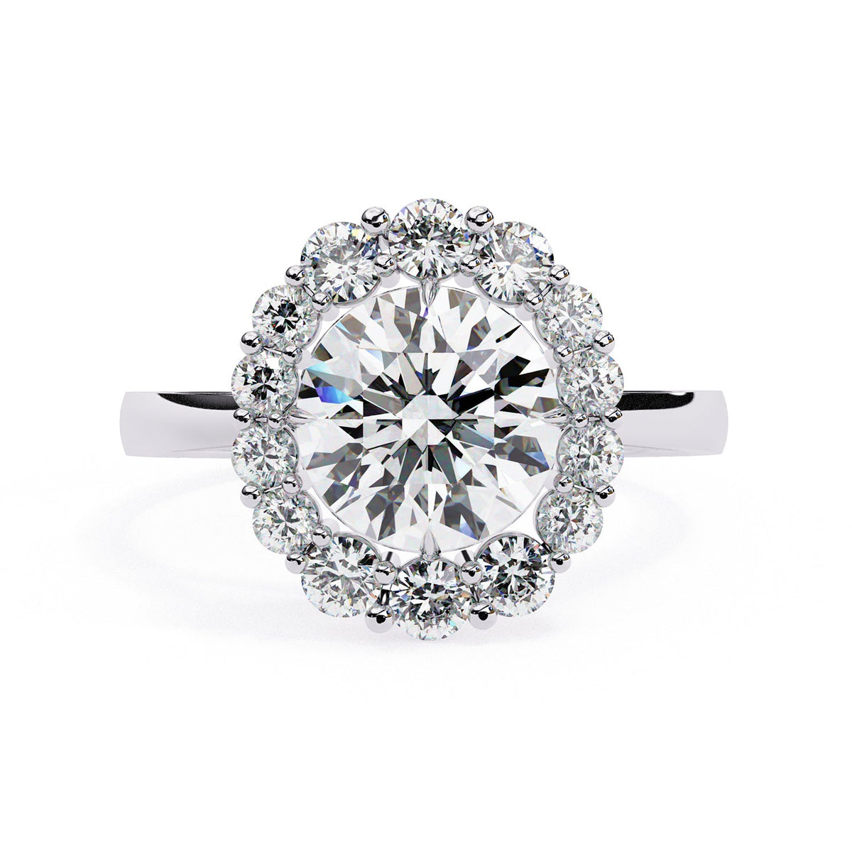 Halo Engagement Ring ENHA1134
