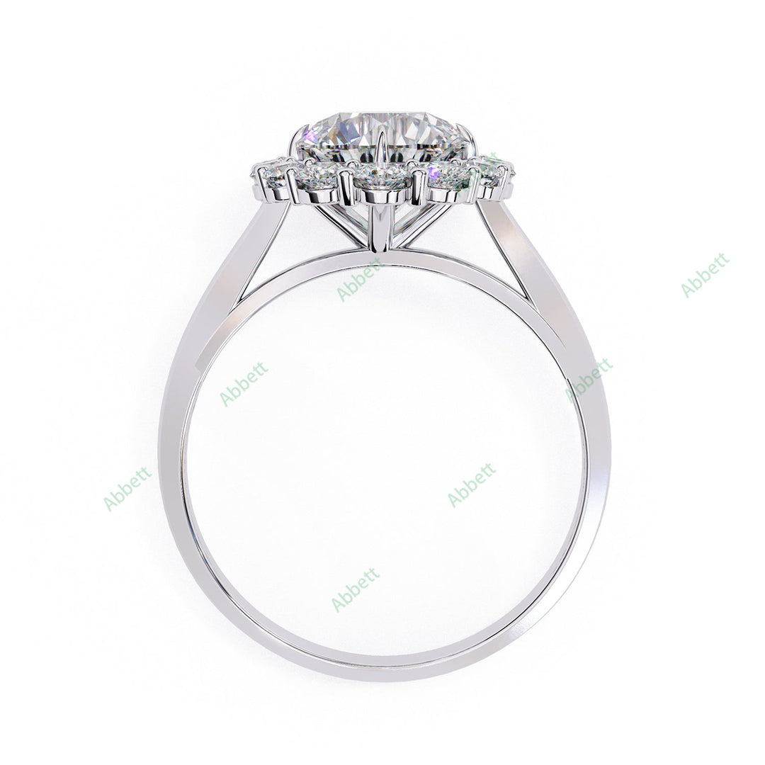 Halo Engagement Ring ENHA1134