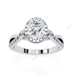 Load image into Gallery viewer, Halo Engagement Ring ENHA1163