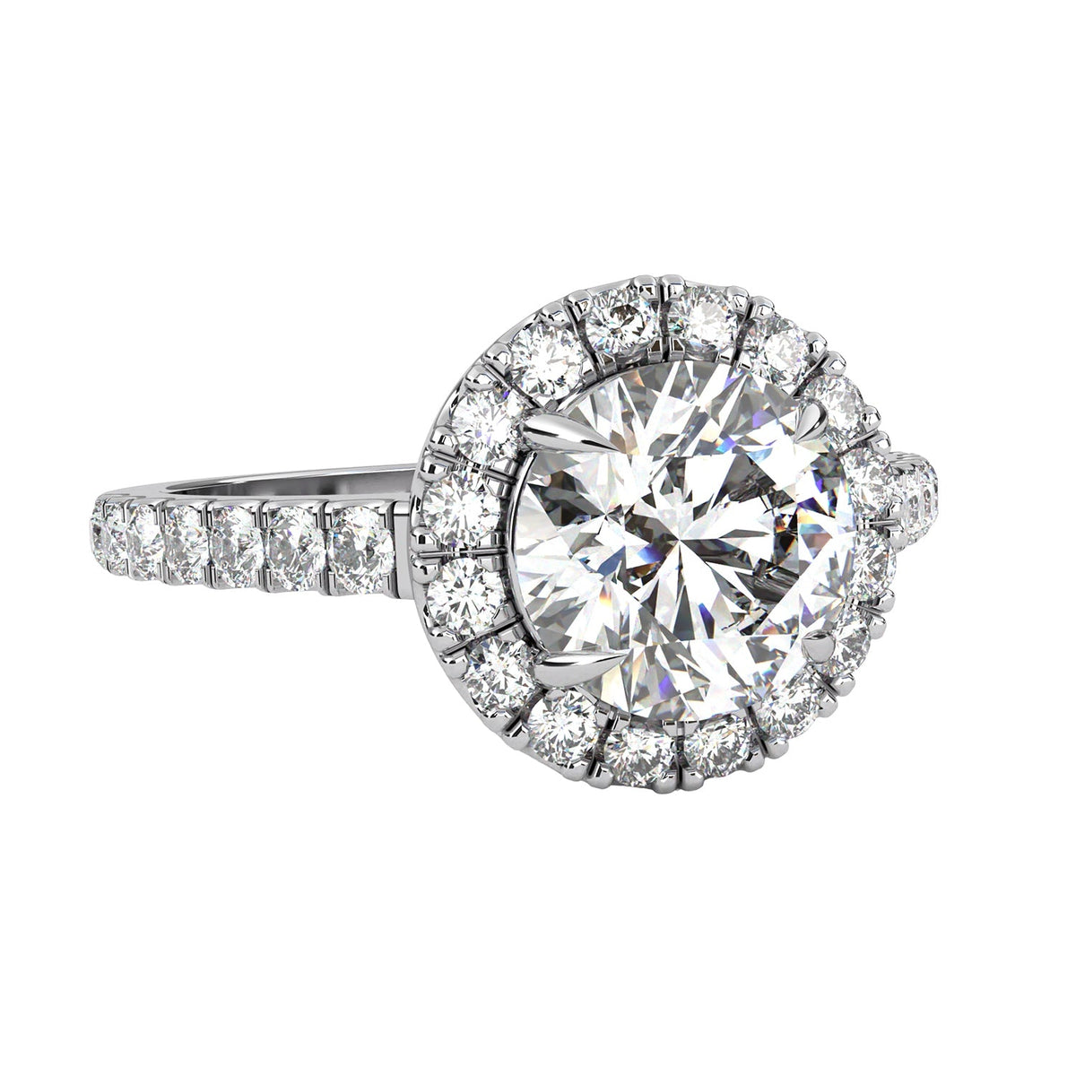 Halo Engagement Ring ENHA1168