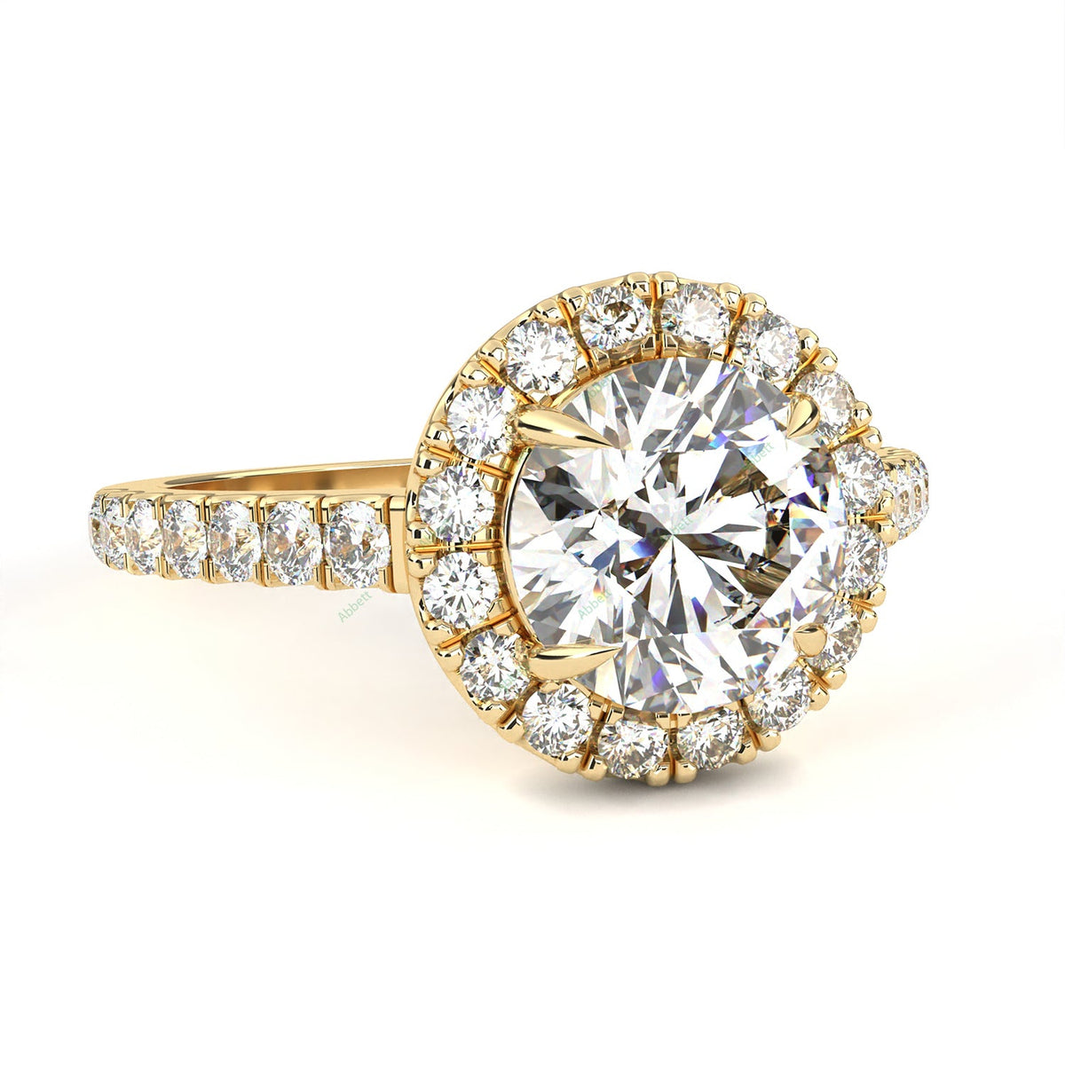 Halo Engagement Ring ENHA1168