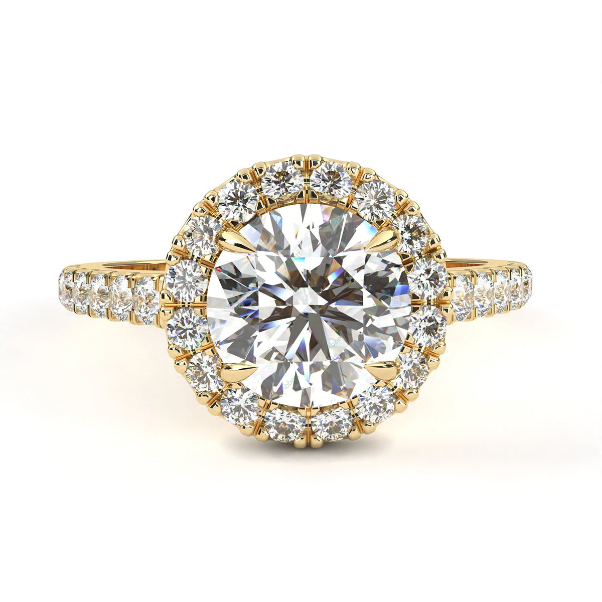 Halo Engagement Ring ENHA1168