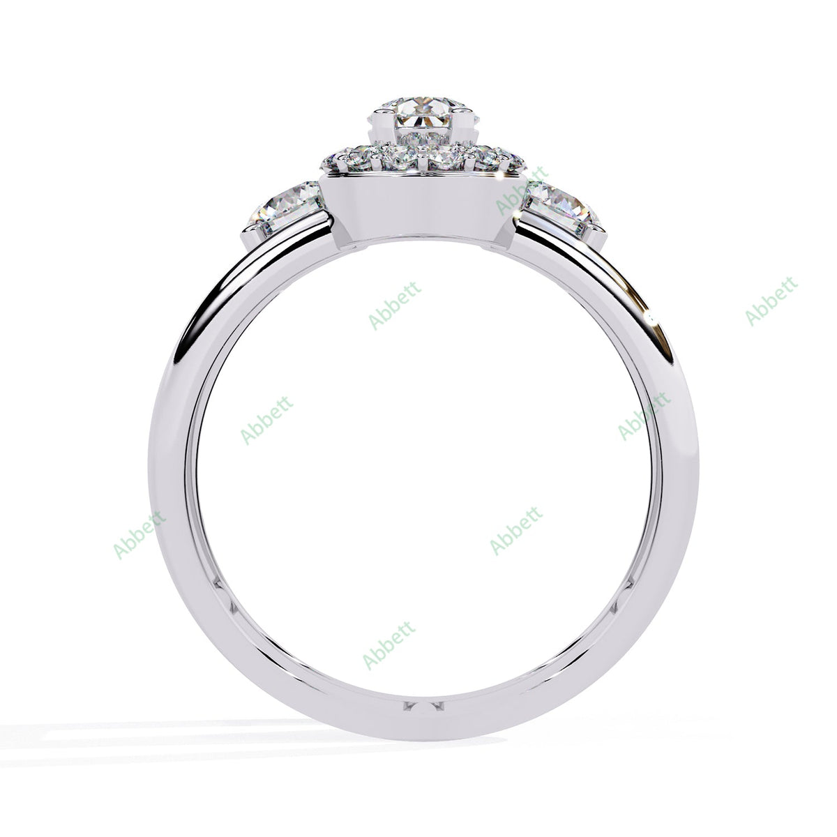 Halo Engagement Ring ENHA1178