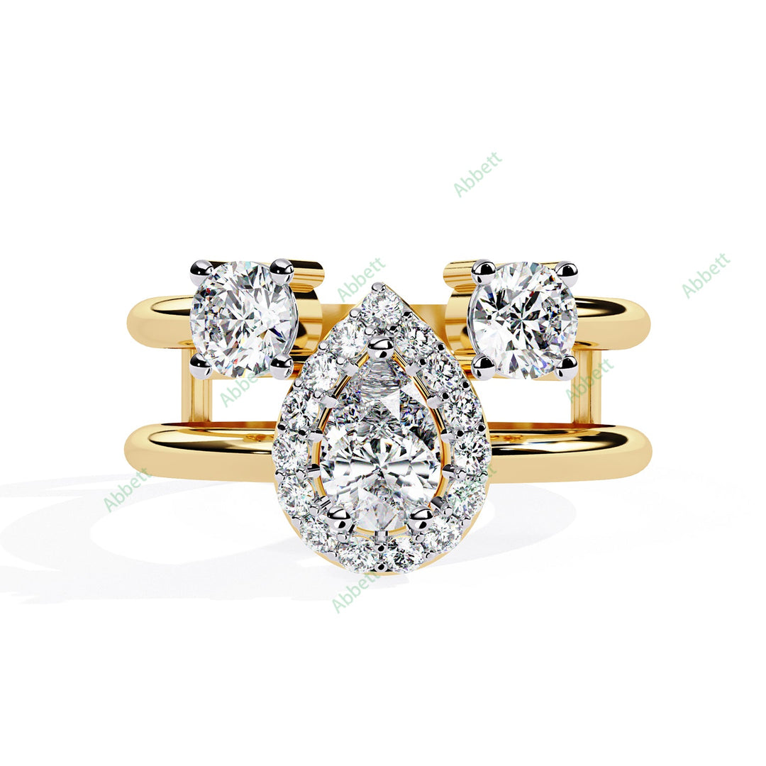 Halo Engagement Ring ENHA1178