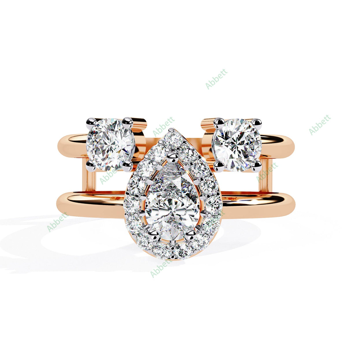 Halo Engagement Ring ENHA1178