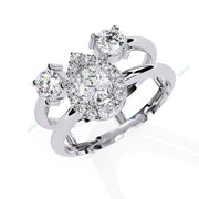 Halo Engagement Ring ENHA1178
