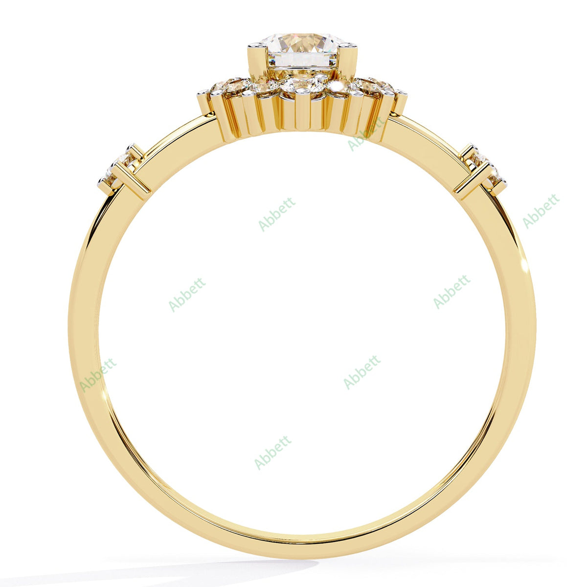Halo Engagement Ring ENHA1181