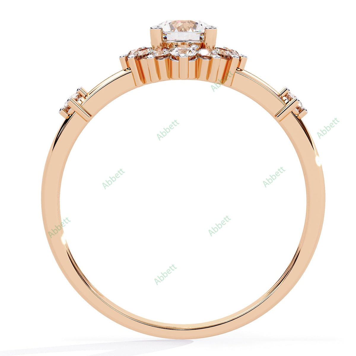 Halo Engagement Ring ENHA1181