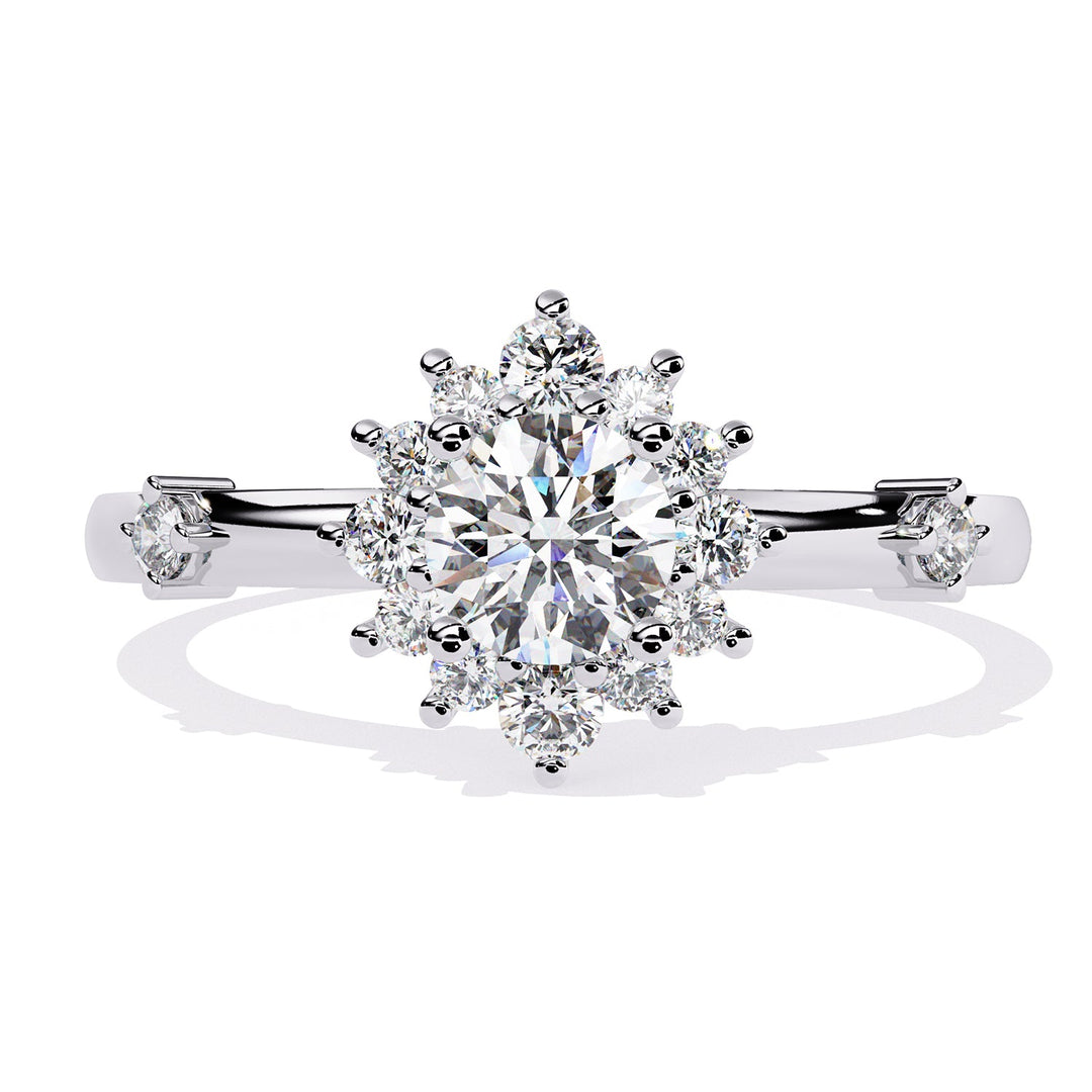 Halo Engagement Ring ENHA1181
