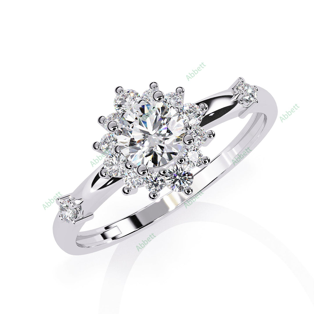 Halo Engagement Ring ENHA1181