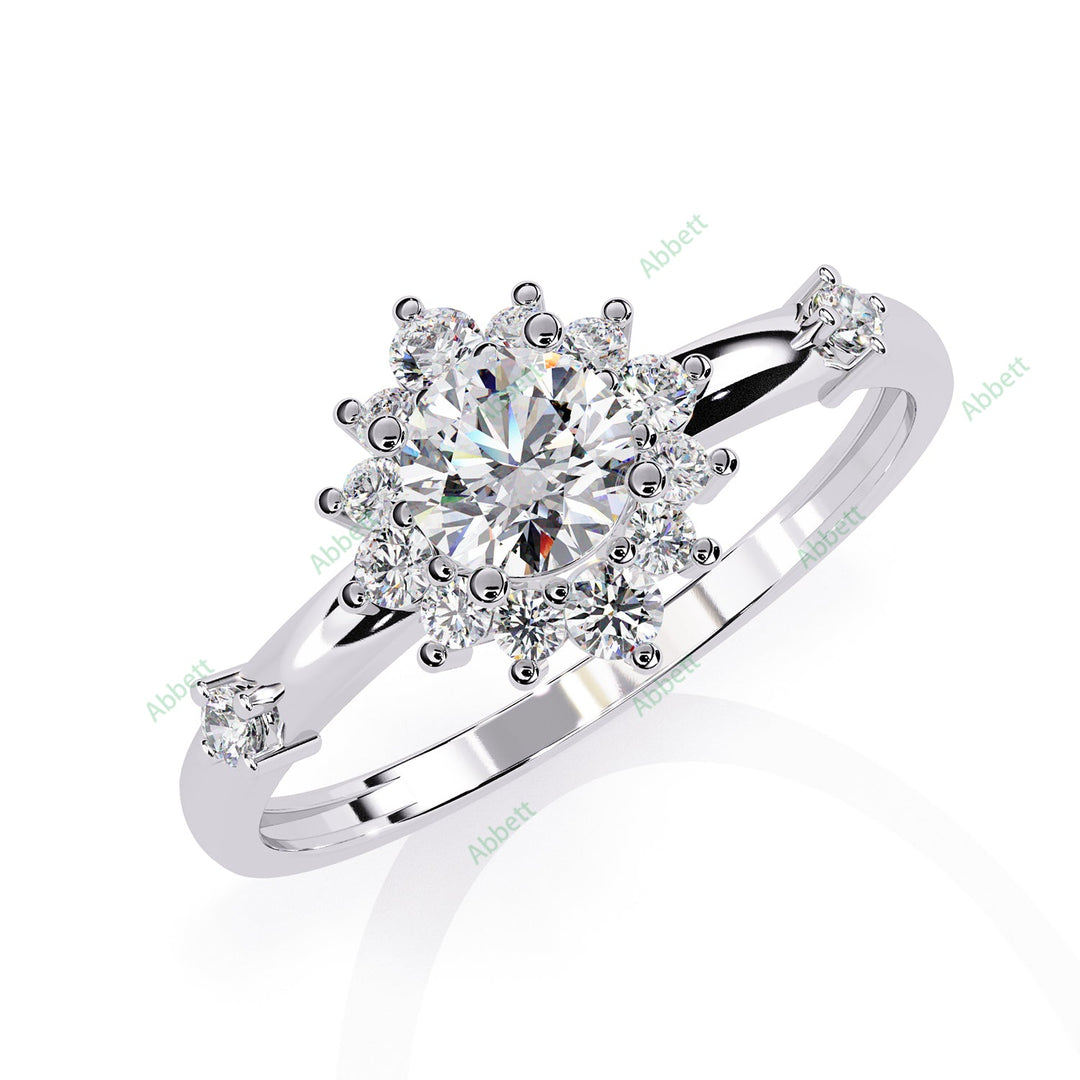 Halo Engagement Ring ENHA1181