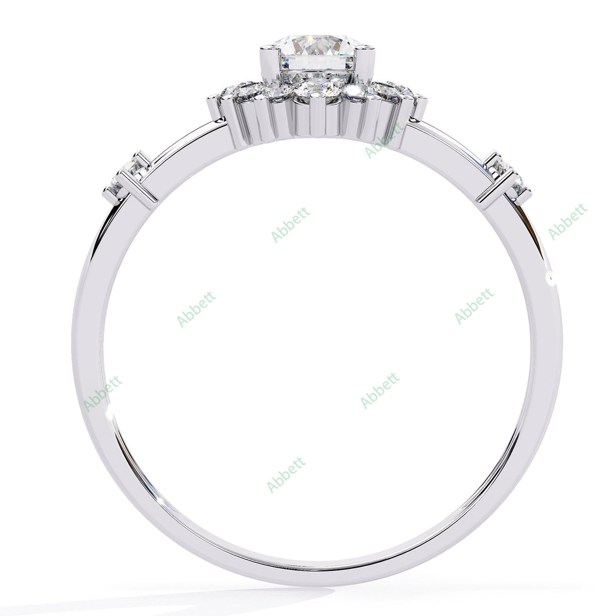 Halo Engagement Ring ENHA1181