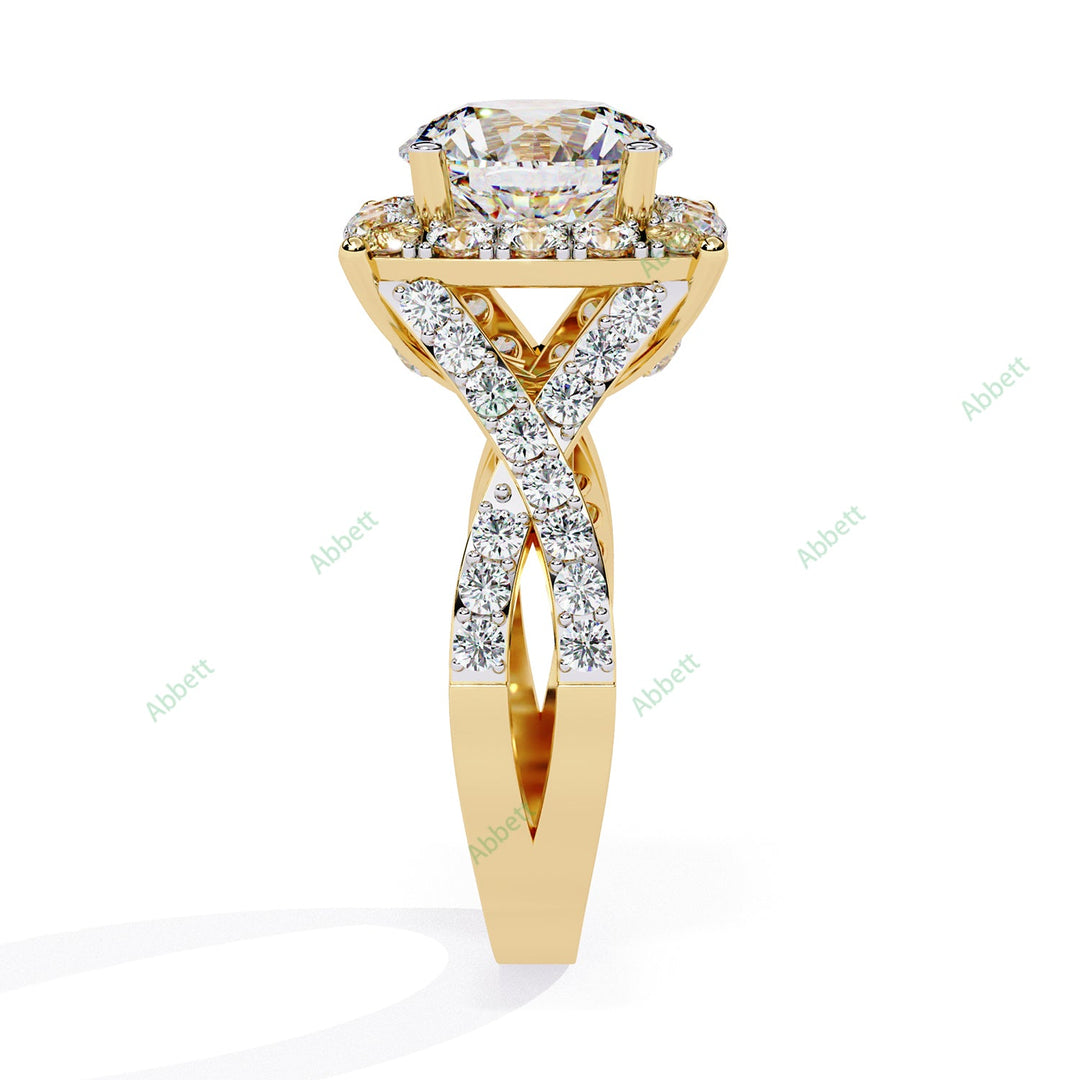 Halo Engagement Ring ENHA1203