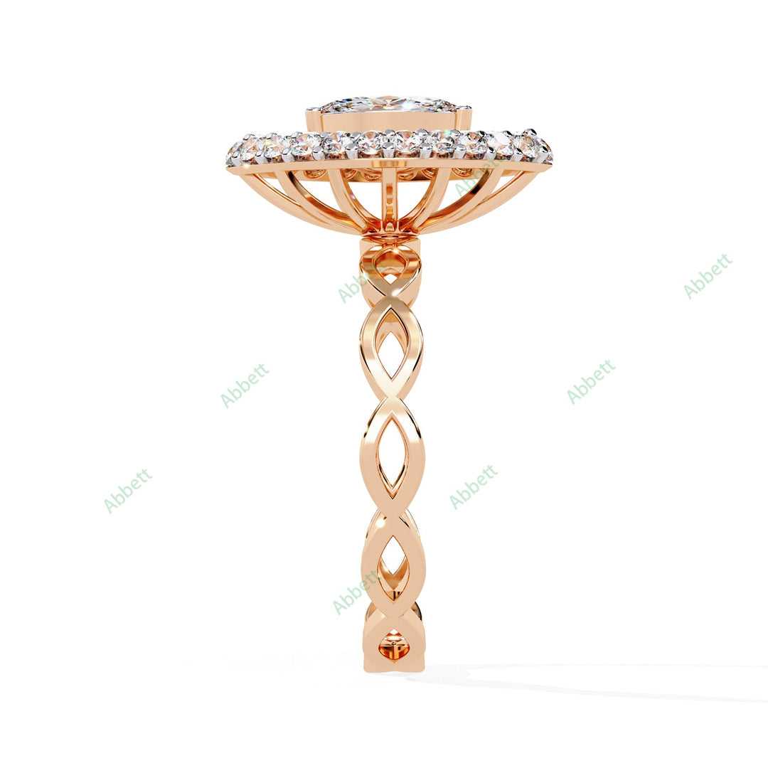 Halo Engagement Ring ENHA1206